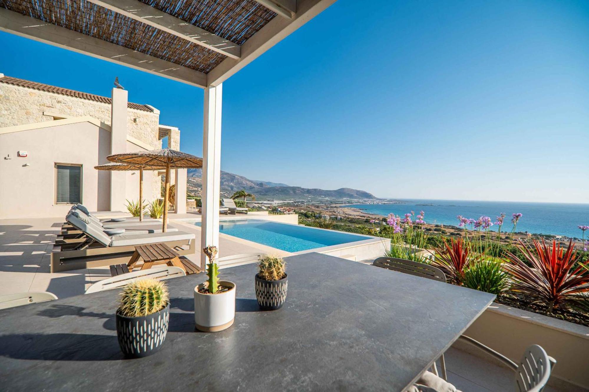Cielo E Mare Villas I "Free" Heated Pools & Seaview Φαλάσαρνα Εξωτερικό φωτογραφία