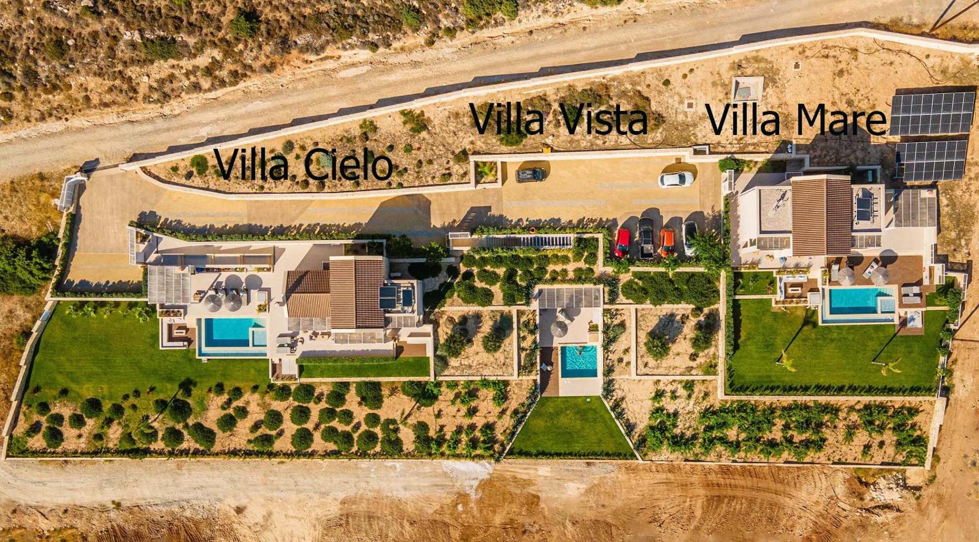Cielo E Mare Villas I "Free" Heated Pools & Seaview Φαλάσαρνα Εξωτερικό φωτογραφία
